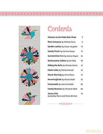 Moda Bake Shop - Rollin' Along: Quick and Easy Quilts from 2 1/2 Strips - Lissa Alexander [KSIĄŻKA]