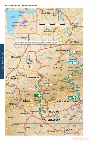 Morocco Overland Trailblazer Guide: Route guide from the Atlas to the Sahara - ideal for 4 x 4, Motorcycle, Van or Mountain Bike (Trailblazer Guides) - Chris Scott [KSIĄŻKA]