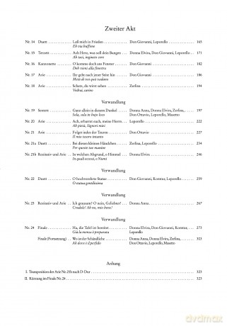Mozart: Don Giovanni (Vocal Score) (EP8913): For Mixed Choir and Orchestra (Edition Peters) - Wolfgang Amadeus Mozart [KSIĄŻKA]