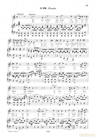 Mozart: La Clemenza di Tito (Vocal Score) (EP746) - Wolfgang Amadeus Mozart [KSIĄŻKA]