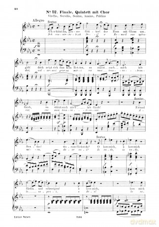 Mozart: La Clemenza di Tito (Vocal Score) (EP746) - Wolfgang Amadeus Mozart [KSIĄŻKA]