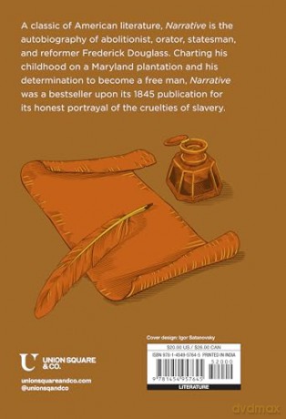 Narrative of the Life of Frederick Douglass (Signature Gilded Editions) - Frederick Douglass [KSIĄŻKA]
