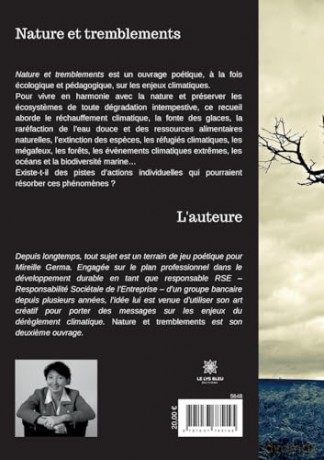 Nature et tremblements - Mireille Germa [KSIĄŻKA]
