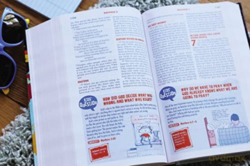 NIrV, Kids' Quest Study Bible, Hardcover: Answers to over 500 Questions about the Bible - Zondervan [KSIĄŻKA]