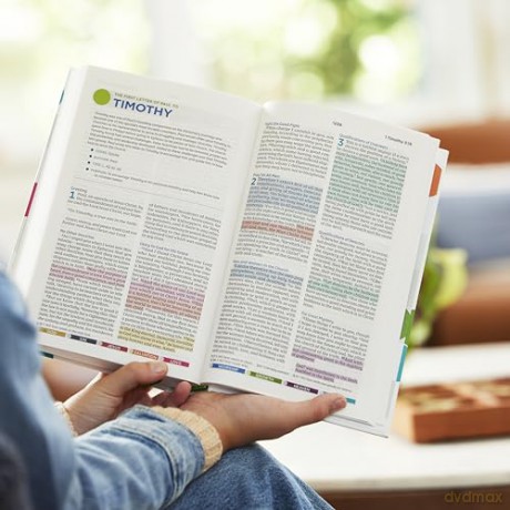 NKJV, Color Code Bible for Kids, Hardcover, Comfort Print - Thomas Nelson [KSIĄŻKA]