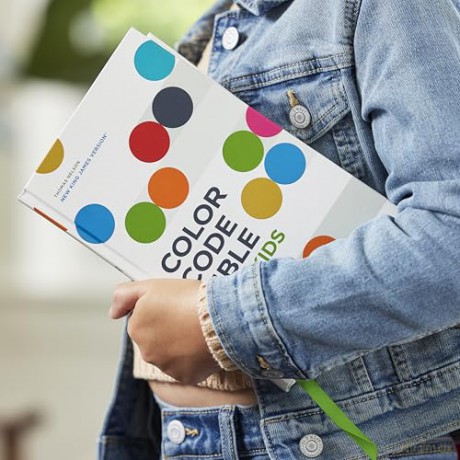 NKJV, Color Code Bible for Kids, Hardcover, Comfort Print - Thomas Nelson [KSIĄŻKA]