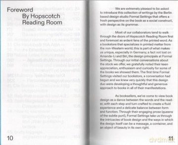 Notes on Book Design: By Formal Settings (Onomatopee, 242) - Onomatopee [KSIĄŻKA]