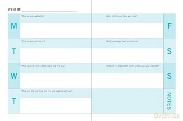 One Question a Day Weekly Planner: 365 Prompts for a Meaningful Year - Aimee Chase [KSIĄŻKA]