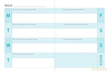 One Question a Day Weekly Planner: 365 Prompts for a Meaningful Year - Aimee Chase [KSIĄŻKA]