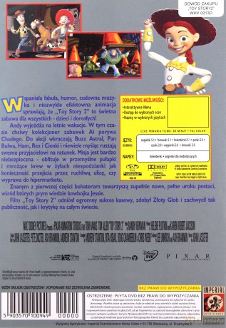 Toy Story 2 (Disney) [DVD]