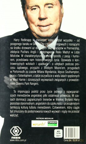 Harry Redknapp Autobiografia Zawsze Pod Kontrolą - Harry Redknapp [KSIĄŻKA]
