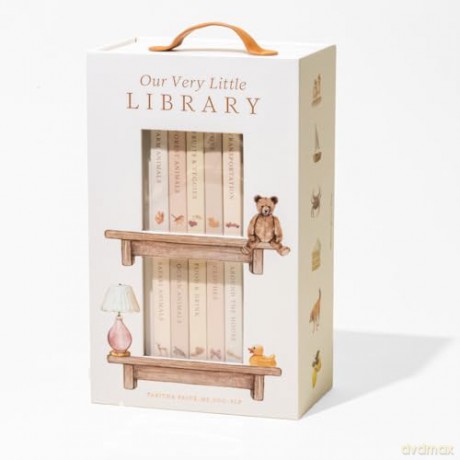 Our Very Little Library Board Book Set: A Foundational Language Vocabulary Board Book Set for Babies (Our Little Adventures Series, 9) - Tabitha Paige [KSIĄŻKA]