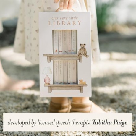 Our Very Little Library Board Book Set: A Foundational Language Vocabulary Board Book Set for Babies (Our Little Adventures Series, 9) - Tabitha Paige [KSIĄŻKA]