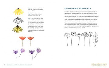 Peggy Dean's Guide to Nature Drawing: Learn to Sketch, Ink, and Paint Flowers, Plants, Trees, and Animals: Learn to Sketch, Ink, and Paint Flowers, Plants, Tress, and Animals - Peggy Dean [KSIĄŻKA]