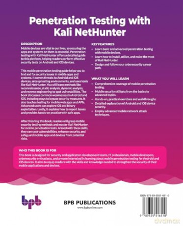 Penetration Testing with Kali NetHunter: Hands-on Android and iOS penetration testing (English Edition) - Gerald "Tripp" Roybal III [KSIĄŻKA]