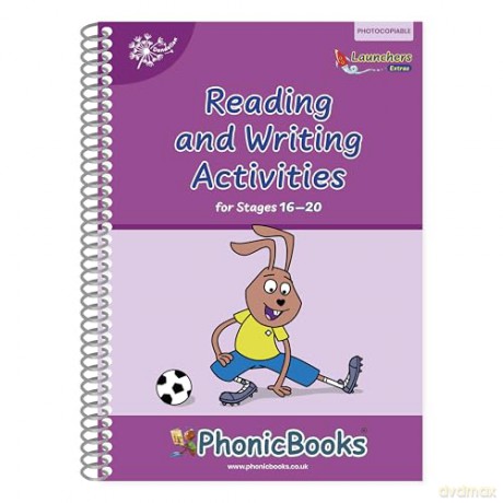 Phonic Books Dandelion Launchers Extras Stages 16-20 Reading and Writing Activities: Simple two-syllable words and suffixes (Phonic Books Beginner Decodable Readers) - Phonic Books [KSIĄŻKA]