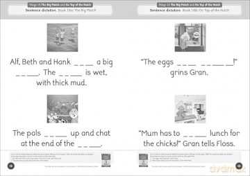 Phonic Books Dandelion Launchers Extras Stages 16-20 Reading and Writing Activities: Simple two-syllable words and suffixes (Phonic Books Beginner Decodable Readers) - Phonic Books [KSIĄŻKA]