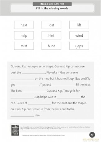 Phonic Books Get Out of the Game Activities: Adjacent consonants and consonant digraphs, suffixes -ed and -ing (Phonic Books Catch-up Decodable Readers) - Phonic Books [KSIĄŻKA]