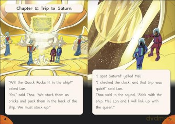 Phonic Books Mel on Mars: Adjacent consonants and consonant digraphs, suffixes -ed and -ing (Phonic Books Catch-up Decodable Readers) - Phonic Books [KSIĄŻKA]