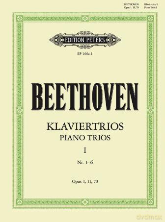 Piano Trios, Complete Vol.1 (Part 1) - Ludwig Van Beethoven [KSIĄŻKA]