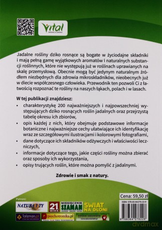 Jadalne Rośliny Dziko Rosnące Lecznicze Właściwości I Składniki Odżywcze 200 Gatunków Polskich Rośli - Steffen Guido Fleischhauer,Jürgen Guthmann,Roland Speigelberger [KSIĄŻKA]