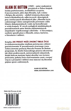Jak Proust Może Zmienić Twoje Życie - Alain De Botton [KSIĄŻKA]