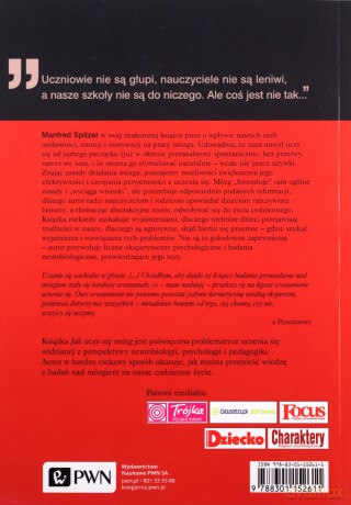 Jak Uczy Się Mózg - Manfred Spitzer [KSIĄŻKA]