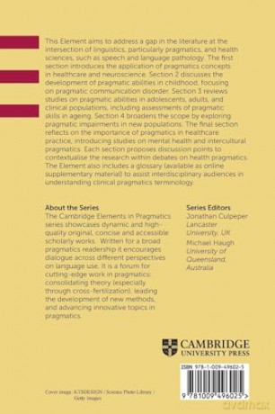 Pragmatics in the Health Sciences (Elements in Pragmatics) - Garraffa [KSIĄŻKA]