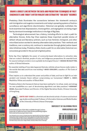 Predatory Data: Eugenics in Big Tech and Our Fight for an Independent Future - Anita Chan [KSIĄŻKA]