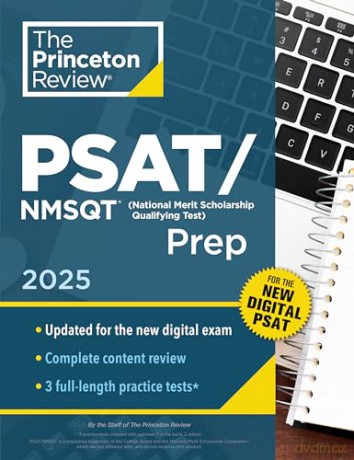 Princeton Review PSAT/NMSQT Prep, 2025: 3 Practice Tests + Review + Online Tools for the Digital PSAT (College Test Preparation) - Princeton Review [KSIĄŻKA]
