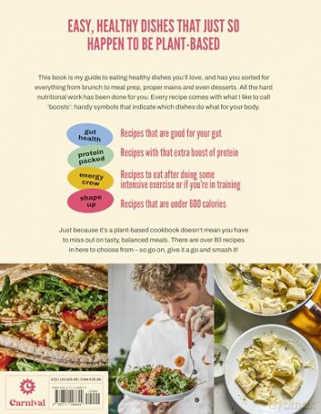 Proper Healthy: 80 plant-based recipes with a boost - Calum Harris [KSIĄŻKA]