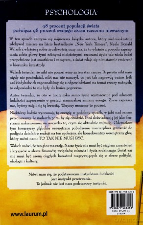 Jedyna Ważna Rzecz Rozmowy Z Ludzkością - Neale Donald Walsch [KSIĄŻKA]