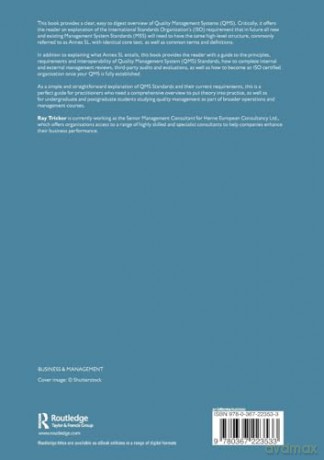 Quality Management Systems: A Practical Guide to Standards Implementation - Ray Tricker [KSIĄŻKA]