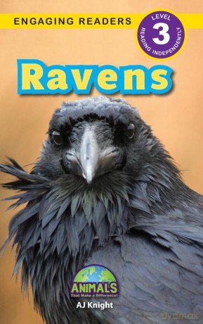 Ravens: Animals That Make a Difference! (Engaging Readers, Level 3): 5 - Aj Knight [KSIĄŻKA]