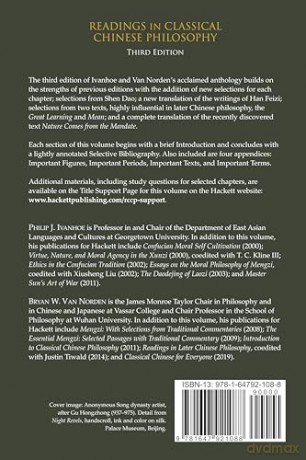 Readings in Classical Chinese Philosophy - Edited by Philip J Ivanhoe [KSIĄŻKA]