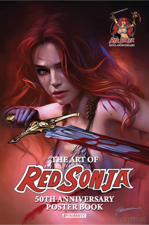 Red Sonja 50th Anniversary Poster Book - None [KSIĄŻKA]