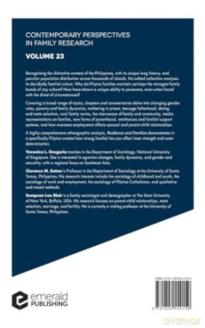 Resilience and Familism: The Dynamic Nature of Families in the Philippines: 23 (Contemporary Perspectives in Family Research, 23) - Veronica L. Gregorio [KSIĄŻKA]