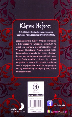 Klątwa Neferet Dom Nocy - P.C Cast,Kristin Cast [KSIĄŻKA]