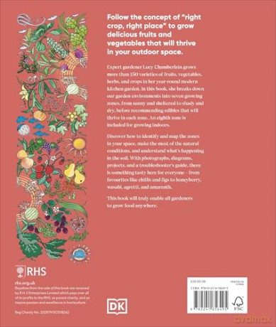 RHS Grow Food Anywhere: How to Plant the Right Crops in the Right Place and Help Your Garden Thrive - Lucy Chamberlain [KSIĄŻKA]