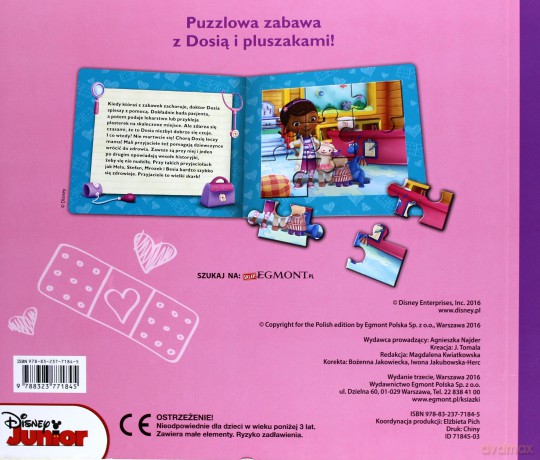 Klinika Dla Pluszaków Puzzlowa Książeczka Tw [KSIĄŻKA]