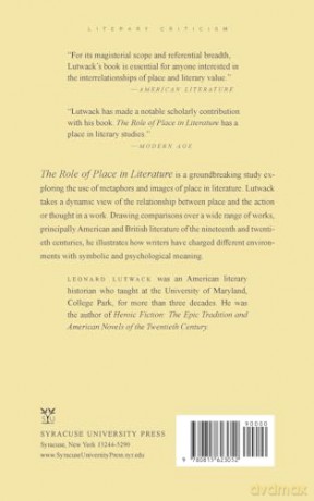 Role of Place in Literature, The - Leonard Lutwack [KSIĄŻKA]