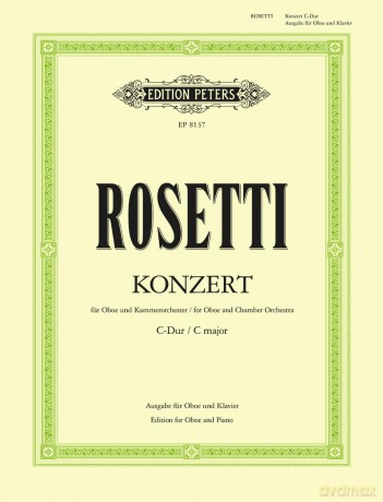 Rosetti: Oboe Concerto in C (EP8137) - Antonio Rosetti [KSIĄŻKA]