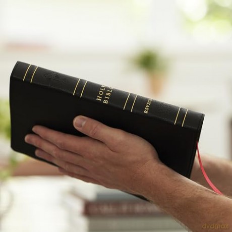 RSV2CE, Thinline Large Print Catholic Bible, Black Leathersoft, Comfort Print - Catholic Bible Press [KSIĄŻKA]