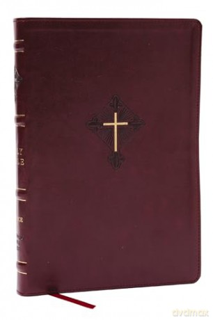 RSV2CE, Thinline Large Print Catholic Bible, Crimson Leathersoft, Comfort Print: Rsv2ce, Crimson, Leathersoft, Thinline, Large Print Catholic Bible, Comfort Print - Catholic Bible Press [KSIĄŻKA]