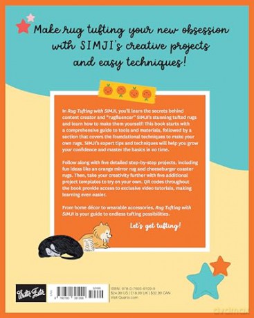 Rug Tufting with SIMJI: Essential Techniques and Creative Projects for Beginners - Simji [KSIĄŻKA]