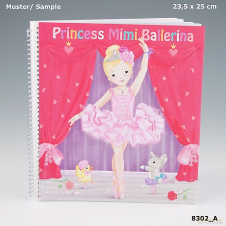 Kolorowanka Ballerina My Style Princess [ZABAWKA]