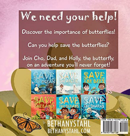 Save the Butterflies: 7 (Save the Earth) - Bethany Stahl [KSIĄŻKA]