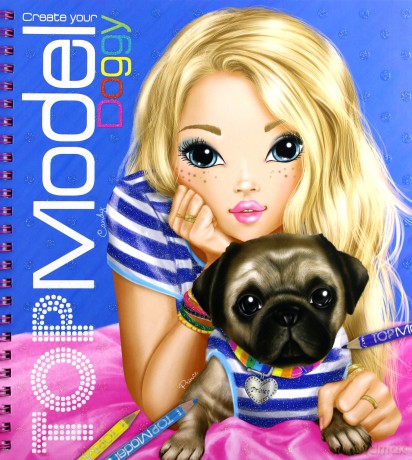 Kolorowanka Doggy Topmodel [ZABAWKA]