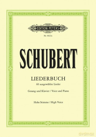 Schubert: Liederbuch (High Voice) (EP4622A) - Franz Schubert [KSIĄŻKA]