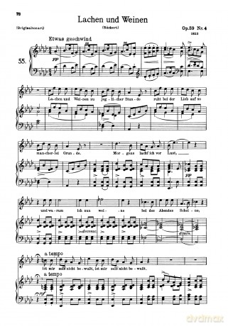 Schubert: Liederbuch (High Voice) (EP4622A) - Franz Schubert [KSIĄŻKA]